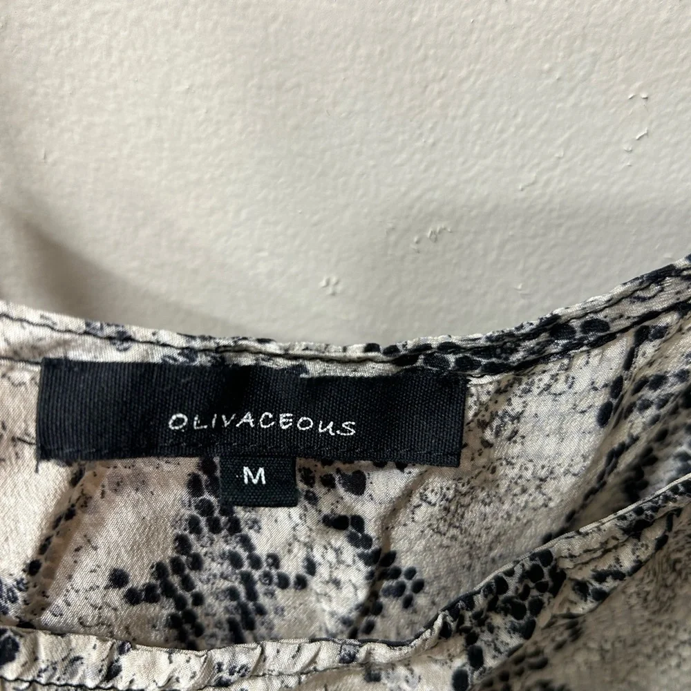 Olivaceous 100% Silk shirt , Size M - Picture 4 of 6